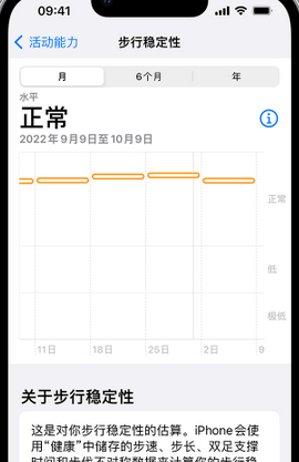 香坊iPhone手机维修如何在iPhone开启'步行稳定性通知'