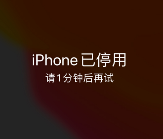 香坊苹果手机维修分享:iPhone 显示“不可用”或“已停用”怎么办？还能保留数据吗？ 